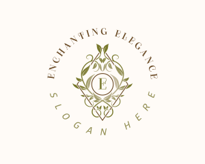 Elegant Leaves Luxury logo design