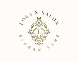 Elegant Leaves Luxury logo design