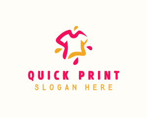 Shirt Apparel Printing logo design