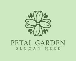Green Floral Wellness logo