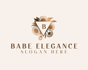 Stylish Floral Garden logo design