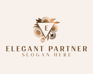 Stylish Floral Garden logo design