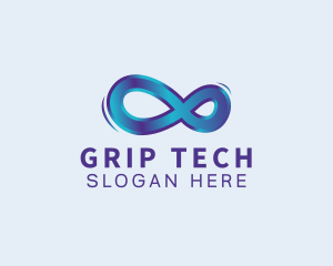 Technology Generic Infinity Loop logo design