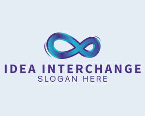 Technology Generic Infinity Loop logo design