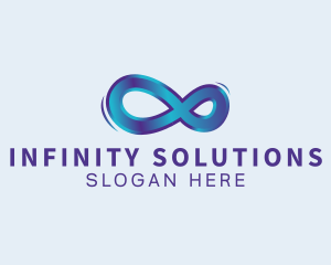 Technology Generic Infinity Loop logo design