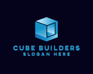 Ai Cube Software Programmer logo design