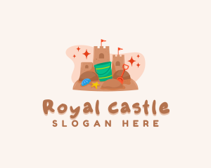 Sand Castle Playground logo design