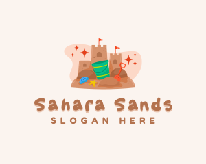 Sand Castle Playground logo design