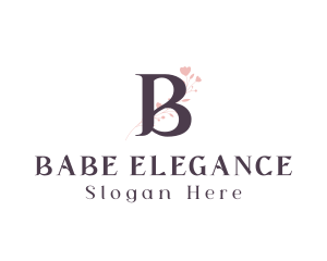 Floral Elegant Beauty logo design