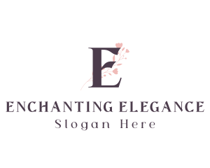 Floral Elegant Beauty logo design