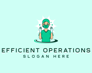 Medical Doctor Nurse logo design