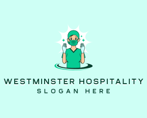 Medical Doctor Nurse logo design