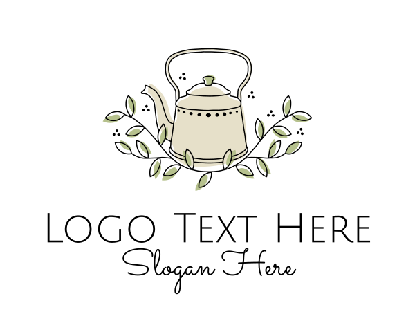 Tea Leaves logo example 3