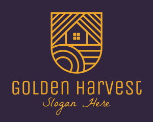 Gold Home Realty logo design