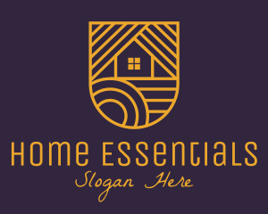 Gold Home Realty logo design