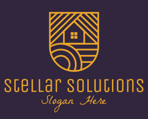 Gold Home Realty logo design