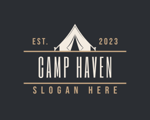 Campsite Tent Adventure logo