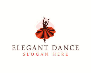 Ballerina Dance Theater logo design