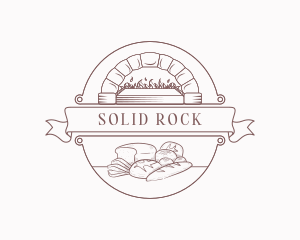 Bread Brick Oven Bakeshop logo design