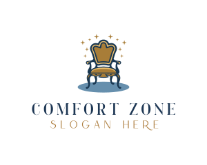 Chair Furniture Seat logo design