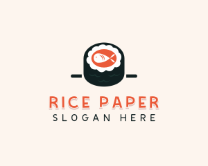 Sushi Cuisine Cooking logo design