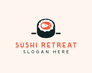 Sushi Cuisine Cooking logo design