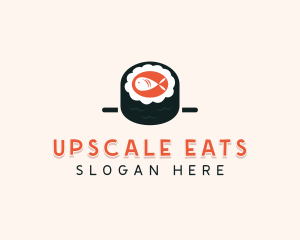 Sushi Cuisine Cooking logo design