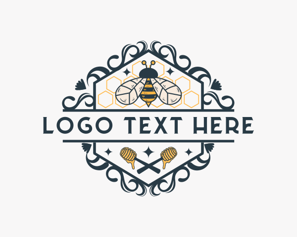 Organic Honeybee Farm logo