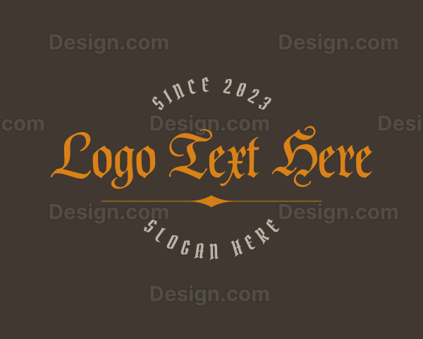 Gothic Medieval Business Logo