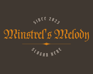 Gothic Medieval Business logo design