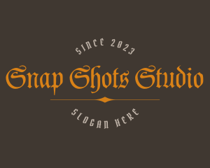 Gothic Medieval Business logo