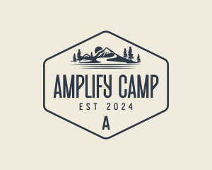 Camping Mountain Forest logo