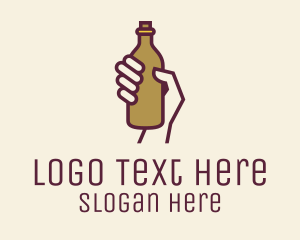 Handheld Beer Bottle logo