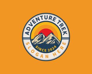 Outdoor Mountain Peak logo