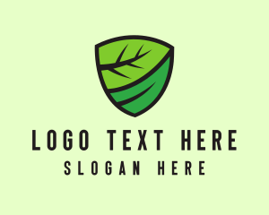 Organic Leaf Shield logo