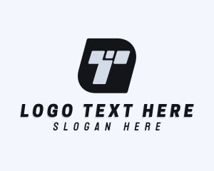 Digital Technology Letter T logo