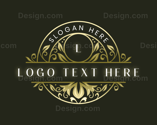 Luxury Floral Boutique Logo