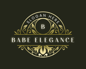 Luxury Floral Boutique logo design