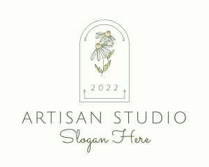 Artisan Flower Florist  logo design