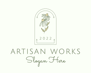 Artisan Flower Florist  logo design