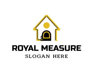 Tape Measure House logo design