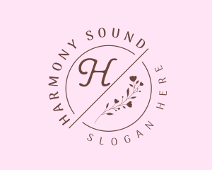 Dainty Floral Feminine Cosmetics logo