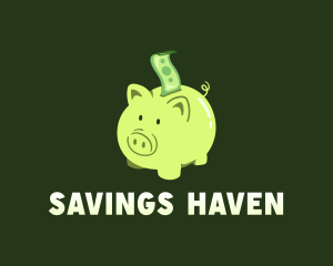 Piggy Bank Saving logo