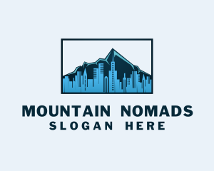 Urban City Mountain logo design