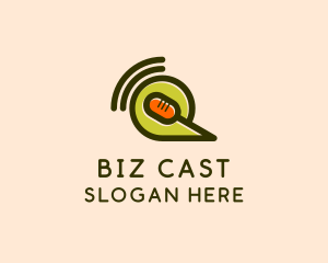 Microphone Signal Podcast logo design