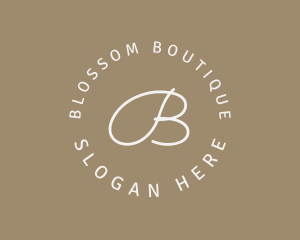 Elegant Feminine Boutique logo design