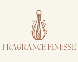 Luxury Fragrance Bottle logo