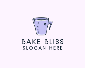 Baking Measuring Cup logo design