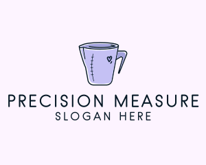 Baking Measuring Cup logo design