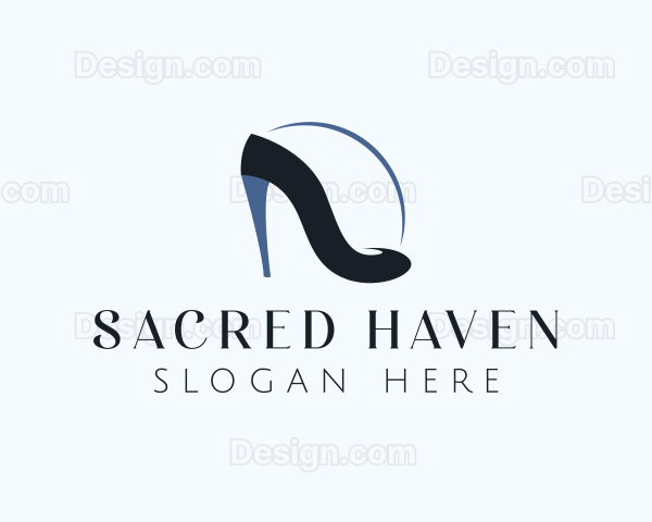 Fashion Stiletto Shoe Logo